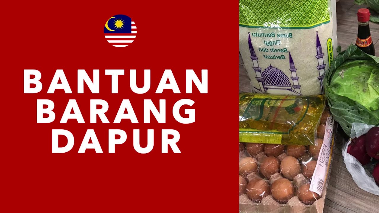 Info Bantuan Barang Dapur Youtube