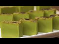 班兰米糕 kuih Bingka Beras Pandan