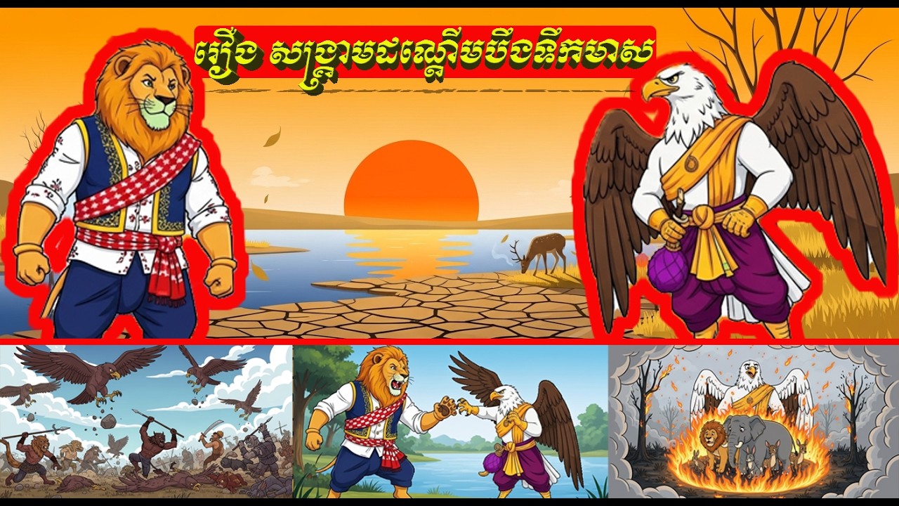 រឿង សង្រ្គាមដណ្ដើមបឹងទឹកមាស (The War for the Golde lake)