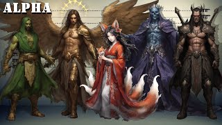 Top 10 Most Powerful Beings from Each Race || The ALPHA of Each Races in Mythology