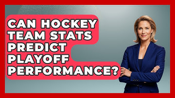 Can Hockey Team Stats Predict Playoff Performance? - Puck Stats Central