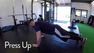Press Up Progression & Variation
