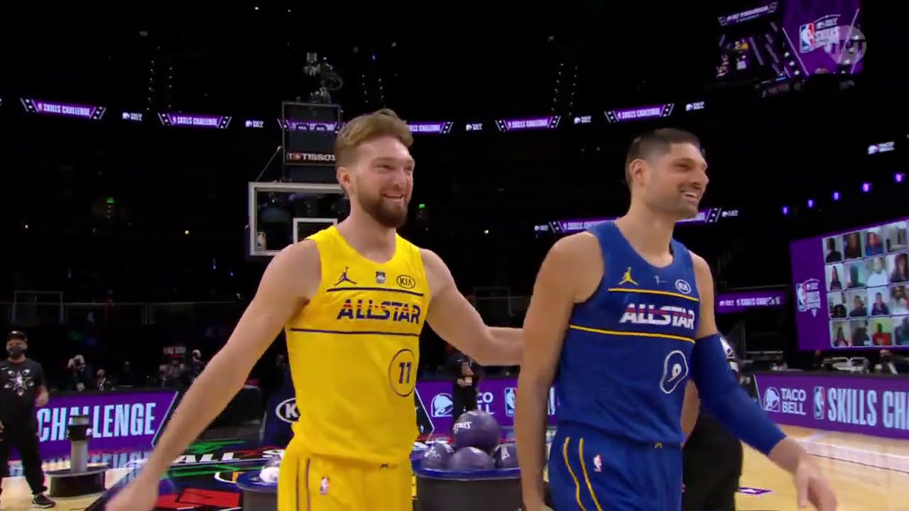 Pacers' Domantas Sabonis wins NBA Skills Challenge