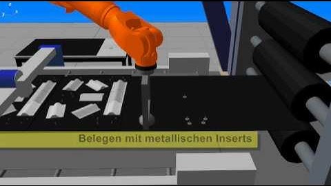 ITA-Preformcenter: Simulation of preforming process with KUKA.Sim Pro (09/2013)