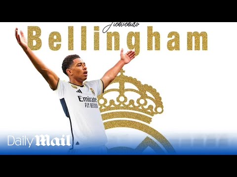 Live: real madrid unveils midfielder bellingham