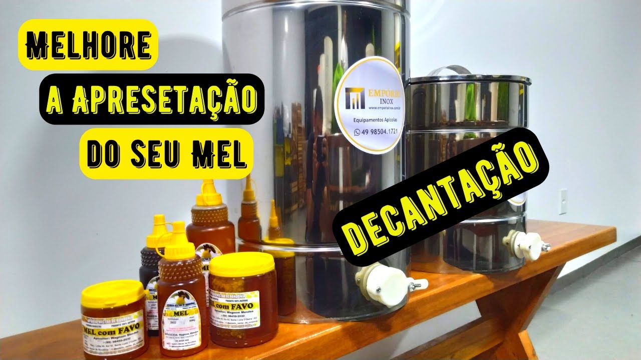 Decantação do Mel