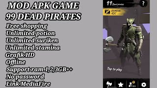 Game offline petarungan bajak laut keren,cocok buat pencinta petarung brutal,99 dead pirates mod apk screenshot 3