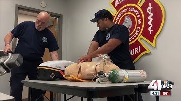 Harrisonville first responders using automated CPR device