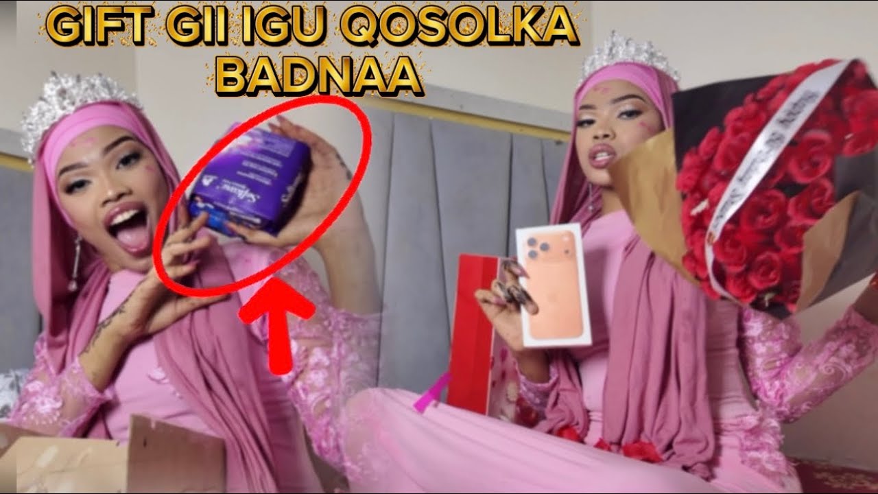 WAXAAN WADA FURAY GIFT YADII LA IKENAY HAWEENKA DHALASHADEYDA AAD AYAD UMAHADSAN TIHIIN DHAMAN TINA 