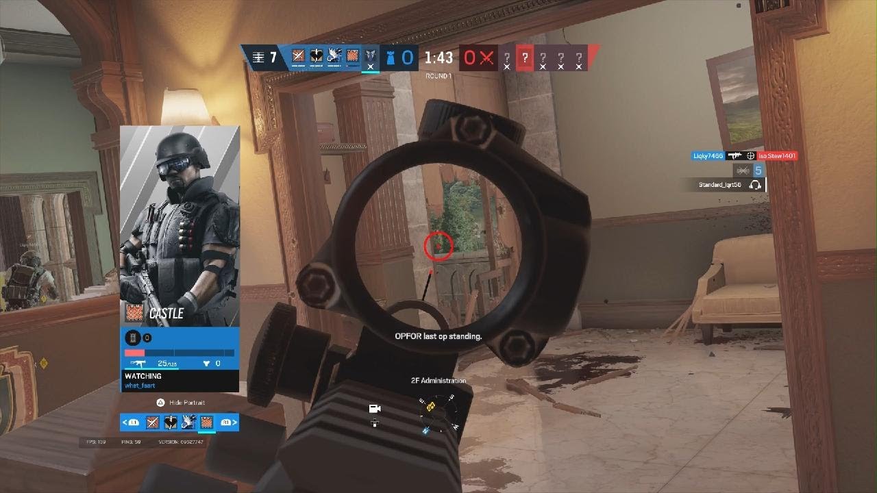 Standard Mode R6 Playing R6 standard bye myself - YouTube