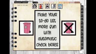 Using ZoomNotes- Make Your To-Do List More Fun With Automatic Check Boxes