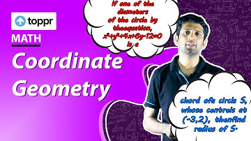 Coordinate Geometry - Finding the radius of a circle whose chord is the diameter of another circle