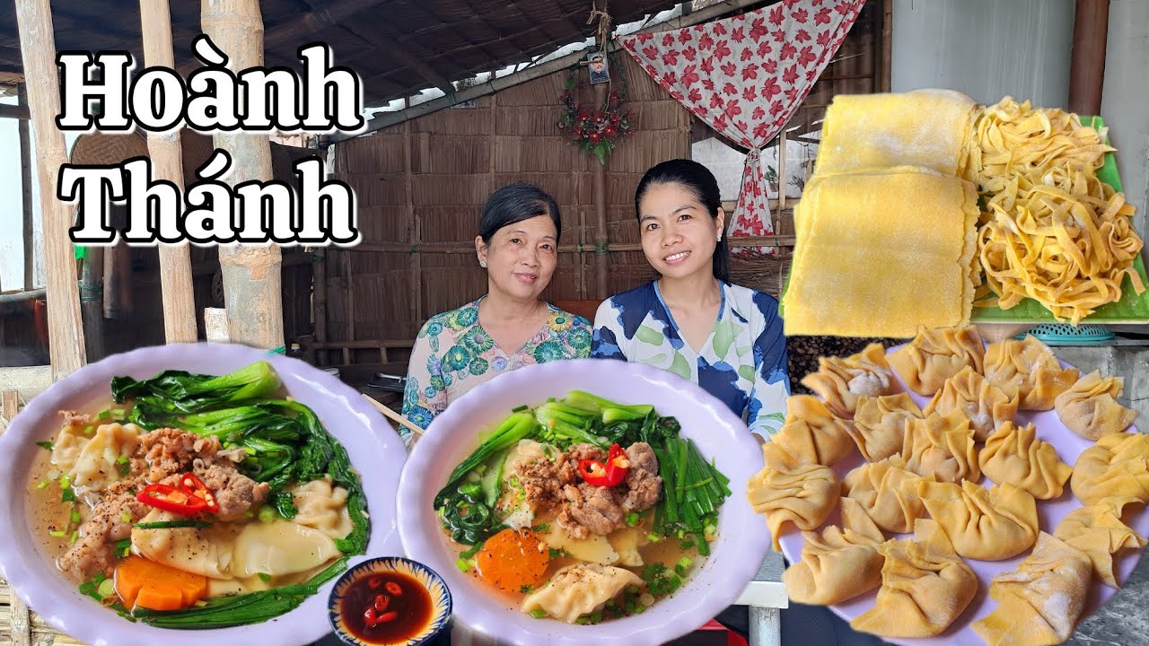 Làm hoành thánh tại nhà ngon như ngoài tiệm