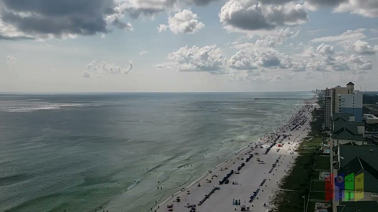 Sunlapse on the Gulf of Mexico in Panama City Beach, FL