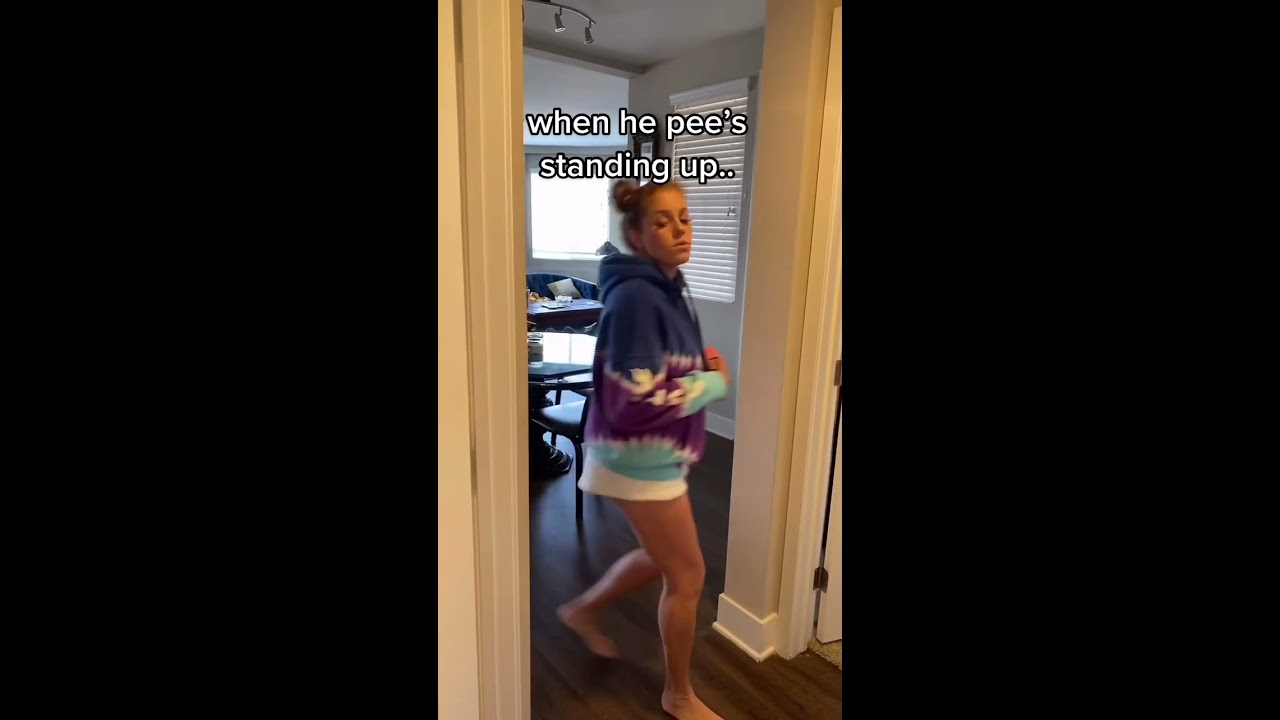 When He Pee S Standing Up Itscarlosesparza Shorts Relatable Viral Boyfriend