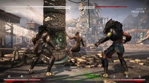 MKX Hunter Predator interactable reset combo (2-bar, 76%)