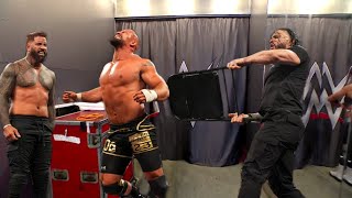 Roman Reigns Brutal Attack Bron Breakker Backstage With Steel Chair WWE Raw 6 October 2025 Highlight