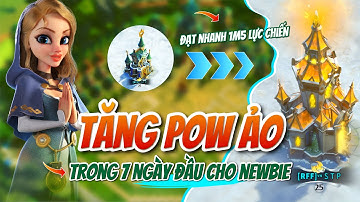 MẸO TĂNG POW ẢO CHO NEWBIE TRONG 7 NGÀY ĐẦU | Call of Dragon | Những cách tăng lực chiến miễn phí