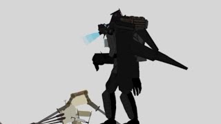 Skibidi defeat 1 but is animation (2D) ( what if titan camera man was defeated in 57 episode)