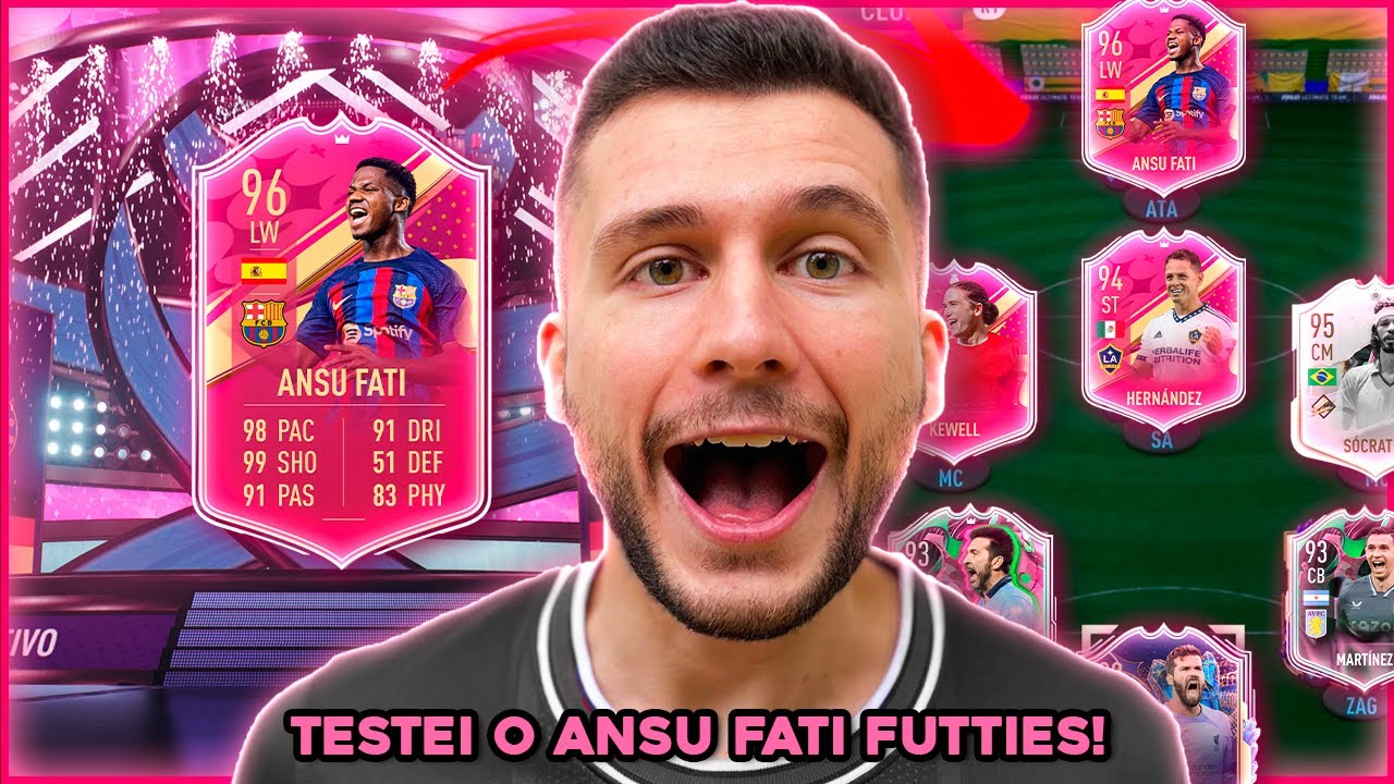 FIZ O DME DO ANSU FATI E TESTEI ELE NO FUT CHAMPIONS!!! ELE É MUITO BUGADO!! FIFA 23 - ULTIMATE TEAM