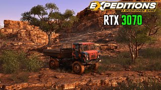 Expeditions: A MudRunner Game RTX 3070 - Performance Test 1080p/1440p/4K