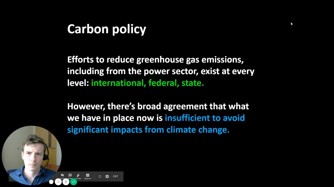 ES 300 - Renewable Energy and Carbon Policy - Carbon tax vs cap and trade