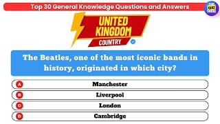 United Kingdom Quiz: Test Your Knowledge on Food, History, Landmarks, and More ?