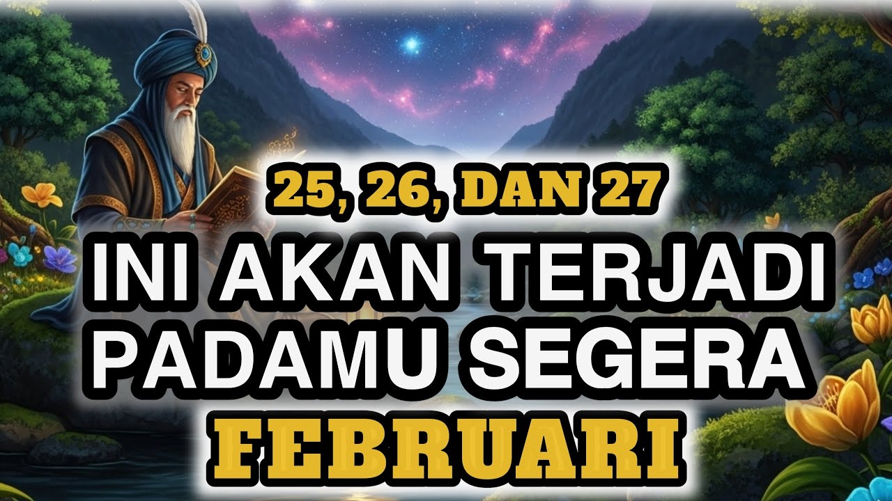 Jiwa Terpilih ⭐ INI AKAN TERJADI PADAMU SEGERA TANGGAL 25, 26, DAN 27 FEBRUARI.