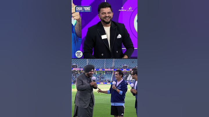 Gautam Gambhir’s shayari & celebration | #ChampionsTrophyOnJioStar