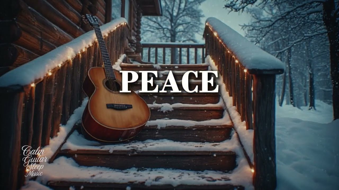 Peaceful Guitar Ambience for Quiet Nights ~ Calm Music for Deep Sleep & Relaxation