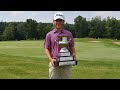 Will gregware takes home the 82nd connecticut junior amateur
