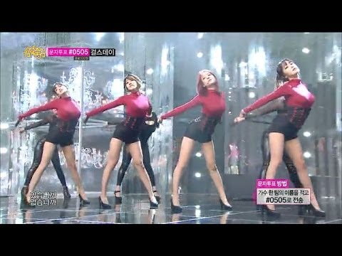 HOT Rainbow Blaxx Cha Cha 레인보우 블랙 재경 고우리 오승아 현영 차차 Show Music Core 20140125 