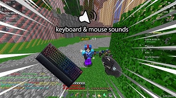 Hypixel UHC | Mouse and Keyboard sounds