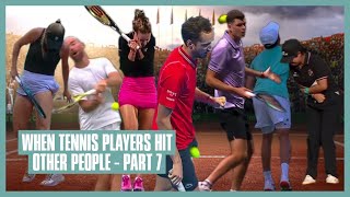 Tennis Players Hitting Each Other, Umpires, Line Judges, Ball Kids or Themselves | Part 07