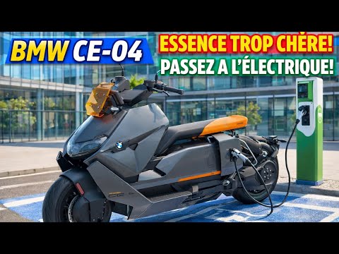 ESSAI : BMW CE 04 SCOOTER ÉLECTRIQUE