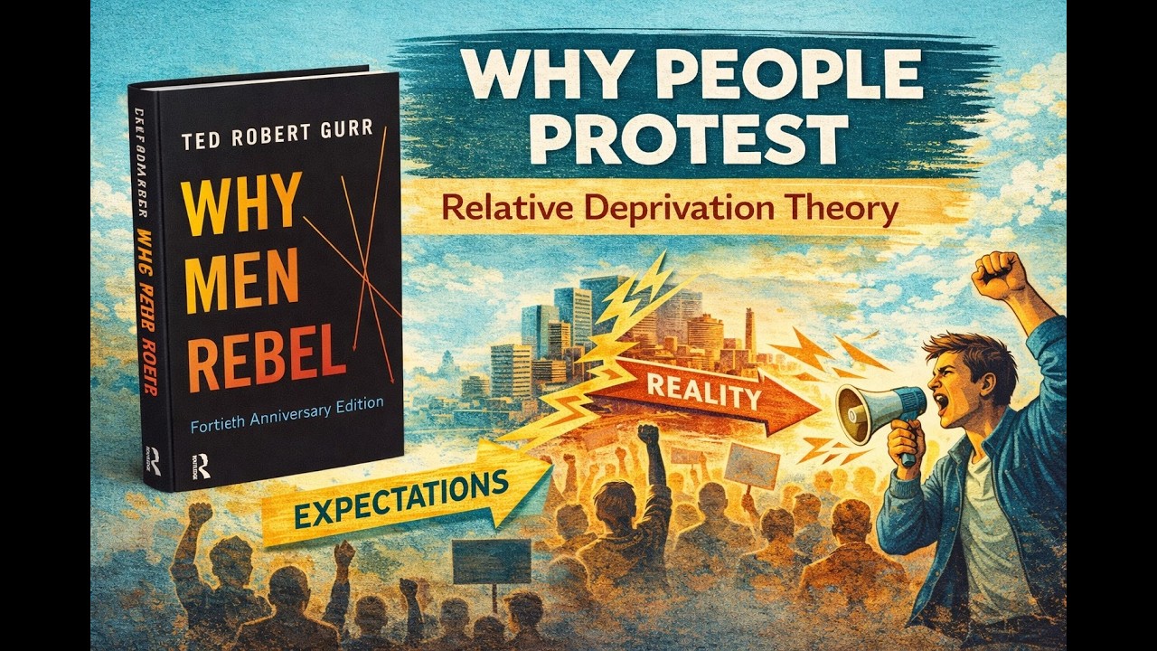 Relative Deprivation Theory: Why People Protest (Ted Gurr & Why Men Rebel)