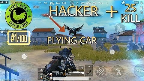 HACKER FLYING CAR IN | PUBG MOBILE | CHEATING