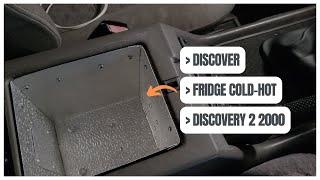 Discover: LANDROVER DISCOVERY 2 TD5 2000 centre console fridge COLD HOT dual-way