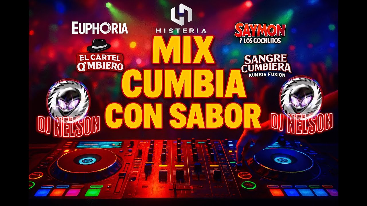 Mix cumbia con sabor | Dj Nelson 2025