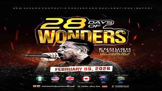 28 DAYS OF WONDERS - DAY 9//ENOUGH IS ENOUGH || NSPPD || 9TH FEBRUARY 2026