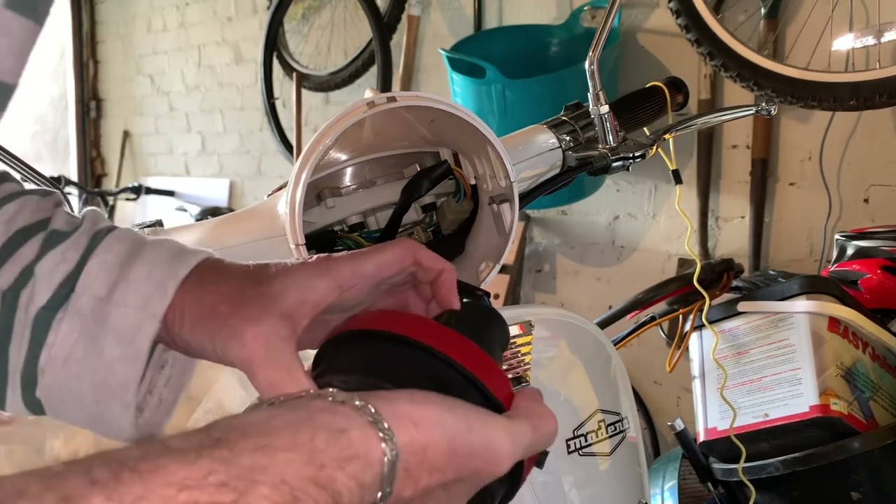 AJS Modena Headlamp Bulb Replacement
