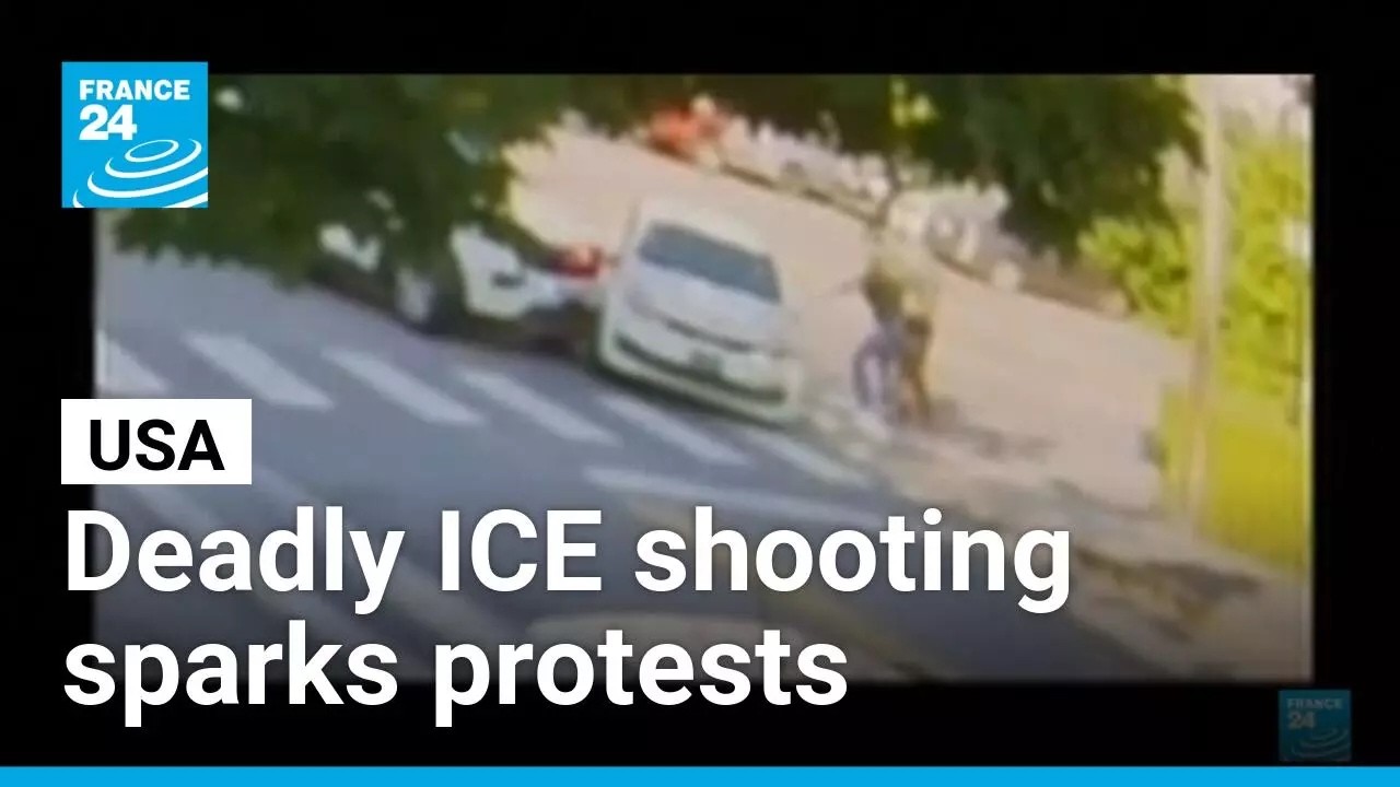 26-year-old shot and killed by ICE agent in Maine sparks demonstrations • FRANCE 24 English