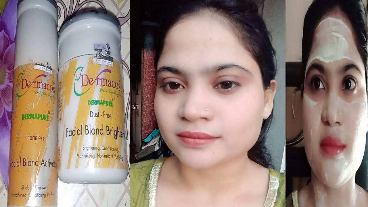 Dermacos Bleach At Home Bleach Karne Ka Tarika YouTube vlcc-diamond-bleach-karne-ke-trika-youtube