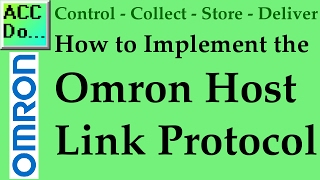 How to Implement Omron PLC Host Link Protocol