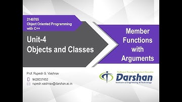 4.03 Member Functions with Arguments