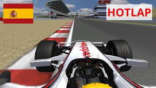 rFactor MMG F1 2007 | Barcelona Spain Hotlap [1:23.630] | Lewis Hamilton McLaren