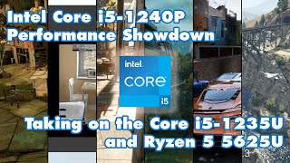Анализ производительности Intel Core i5-1240P — Core i5-1235U и Ryzen 5 5625U против Lenovo Yoga 7i Gen 7