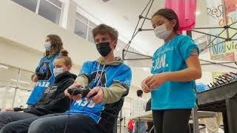 Outreach at MA FLL States | Wolfpack Machina and Lupine Robotics FTC