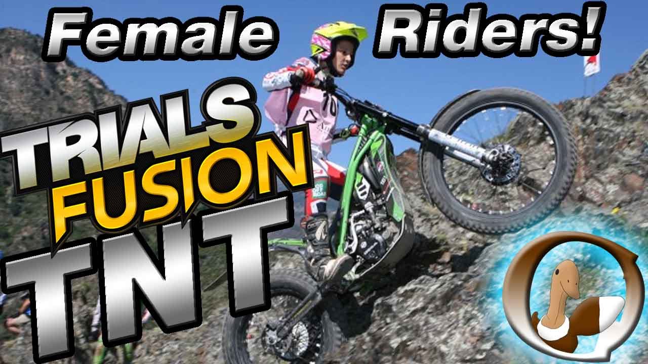 Female Rider In Fusion? - TNT (Trials 'N Talking) - YouTube