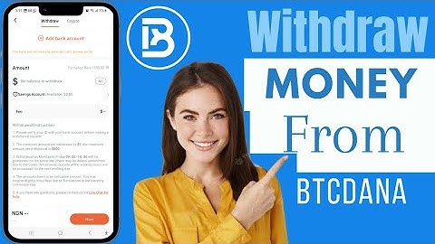 How To Withdraw Money From BtcDana | Withdraw From BtcDana